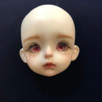 BJD611 20 Days Pre‑order  Suitable for supermodel body is an MJD Doll | 1/6 Hand Painted Makeup Doll Head, Vinyl Realistic Finished Head, Openable Cap with 10mm Eyes for MJD, In Stock, Worldwide Shipping