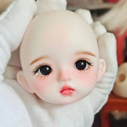 BJD611 20 Days Pre‑order  Suitable for supermodel body is an MJD Doll | 1/6 Hand Painted Makeup Doll Head, Vinyl Realistic Finished Head, Openable Cap with 10mm Eyes for MJD, In Stock, Worldwide Shipping