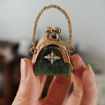 BJD580 30 Days Preorder Suitable for OB22, OB24, Suitable for OB22, OB24, BJD, Blythe, Azone doll | Handmade Faux Suede Vintage BJD Handbag, Custom Available, Original Classic Style, Worldwide Shipping