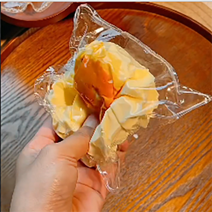 BJD471 30 Days Pre-order The weight is approximately 135 grams. Handmade Squishy Mini Bread Clay Food Fidget Toy, Amazing Soft Texture, Stress Relief & Calming, Miniature Dollhouse Decor, Limited Stock Available