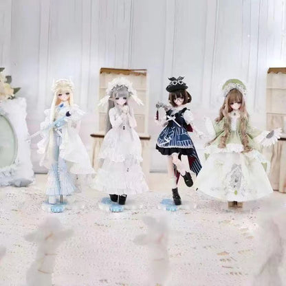 BJD610 20 Days Pre‑order  Mitian BJD Blind Box, No-Makeup Doll Head, Compatible with Style 2# Doll Body, Shoes Interchangeable with OB24 & OB22, Supermodel MJD for Beginner Doll Collectors, In Stock Doll Clothes & Shoes