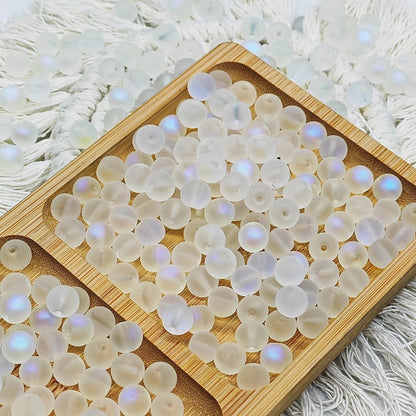 TK1 10pcs 10mm Jade Fragrance Chinese-style gold-embossed glass bead string, handmade DIY accessory material diyworldkit1