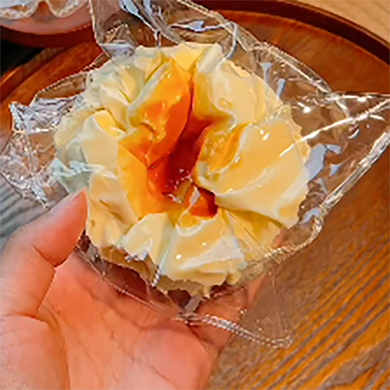 BJD471 30 Days Pre-order The weight is approximately 135 grams. Handmade Squishy Mini Bread Clay Food Fidget Toy, Amazing Soft Texture, Stress Relief & Calming, Miniature Dollhouse Decor, Limited Stock Available