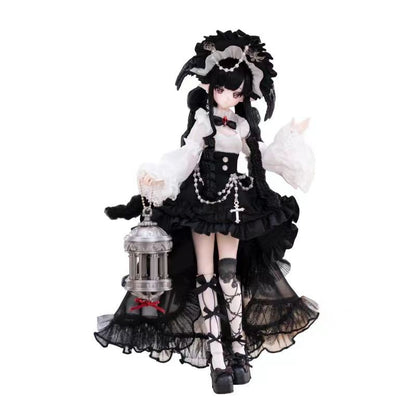 BJD610 20 Days Pre‑order  Mitian BJD Blind Box, No-Makeup Doll Head, Compatible with Style 2# Doll Body, Shoes Interchangeable with OB24 & OB22, Supermodel MJD for Beginner Doll Collectors, In Stock Doll Clothes & Shoes