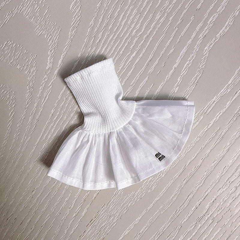 BJD576 30 Days Preorder Suitable for OB22, OB24, BJD, Blythe, Azone doll | Knitted Tube Top Puff Dress, Casual Classic Style, Worldwide Shipping