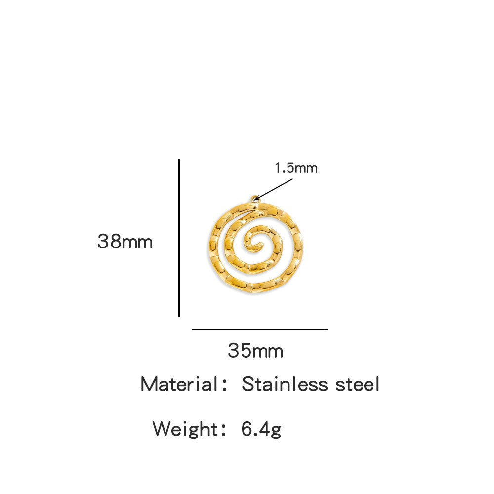X2011  Stainless Steel Sun &amp; Flower Charms, Gold/Silver Plated Pendants for DIY Jewelry Making