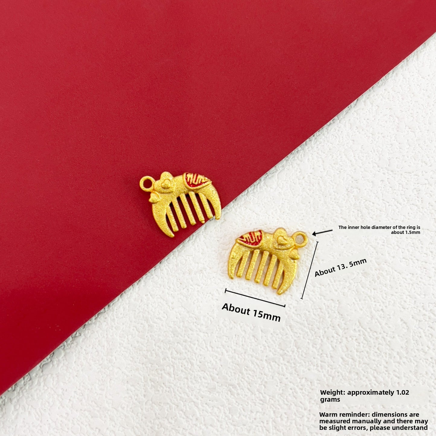X2299 Copper Alloy Matte Gold Plated Charms, Auspicious Cloud, Fortune Bag & Guardian Lion Shapes, Straight Hole Pendants for DIY Bracelet Necklace Beading Accessories