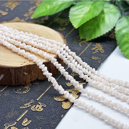 about 85/125pcs Irregular irregularly-shaped triangular faceted diamonds, colored crystal, glass, string beads, DIY bracelet, necklace, bead threading, loose bead, DIY decorative lighting accessory, bracelet, necklace, earrings, accessory materials