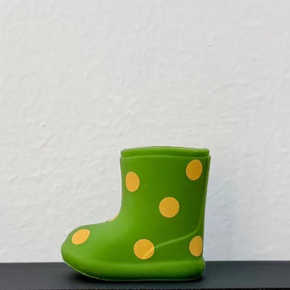 BJD478 [PRE‑ORDER 30 Working Days] Clear Color Polka‑Dot Rain Boots for OB22 OB24 BJD Blythe Doll, Original Design Customizable Doll Footwear