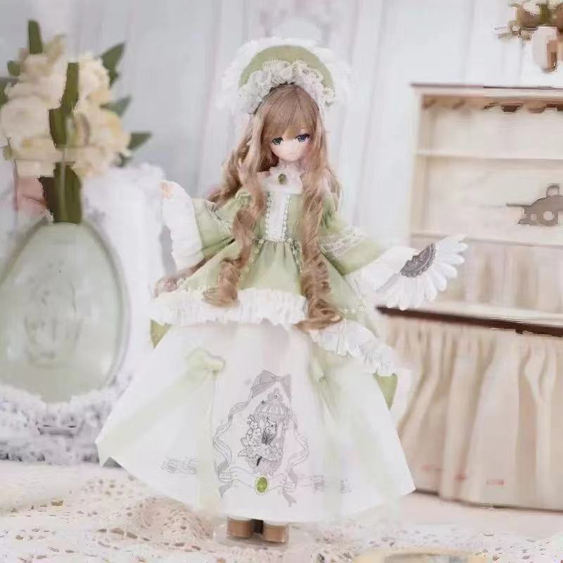 BJD610 20 Days Pre‑order  Mitian BJD Blind Box, No-Makeup Doll Head, Compatible with Style 2# Doll Body, Shoes Interchangeable with OB24 & OB22, Supermodel MJD for Beginner Doll Collectors, In Stock Doll Clothes & Shoes