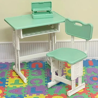 BJD484 30 Days Pre-order 1/6 Scale Mini Doll Desk, Compatible With 22‑30cm Ball Jointed Dolls And Fashion Doll, Dollhouse Miniature Furniture Accessory For Doll Scene Display